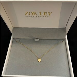14k Gold Heart Necklace
